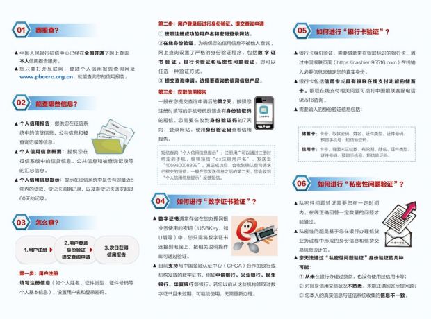 信用报告怎么查