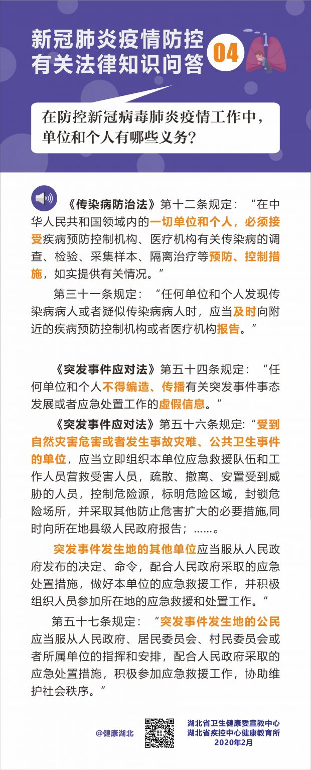 疫情防控有关法律知识问答-04