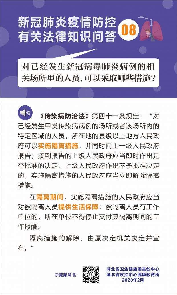 疫情防控有关法律知识问答-08