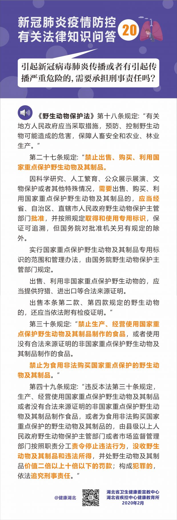 疫情防控有关法律知识问答-20