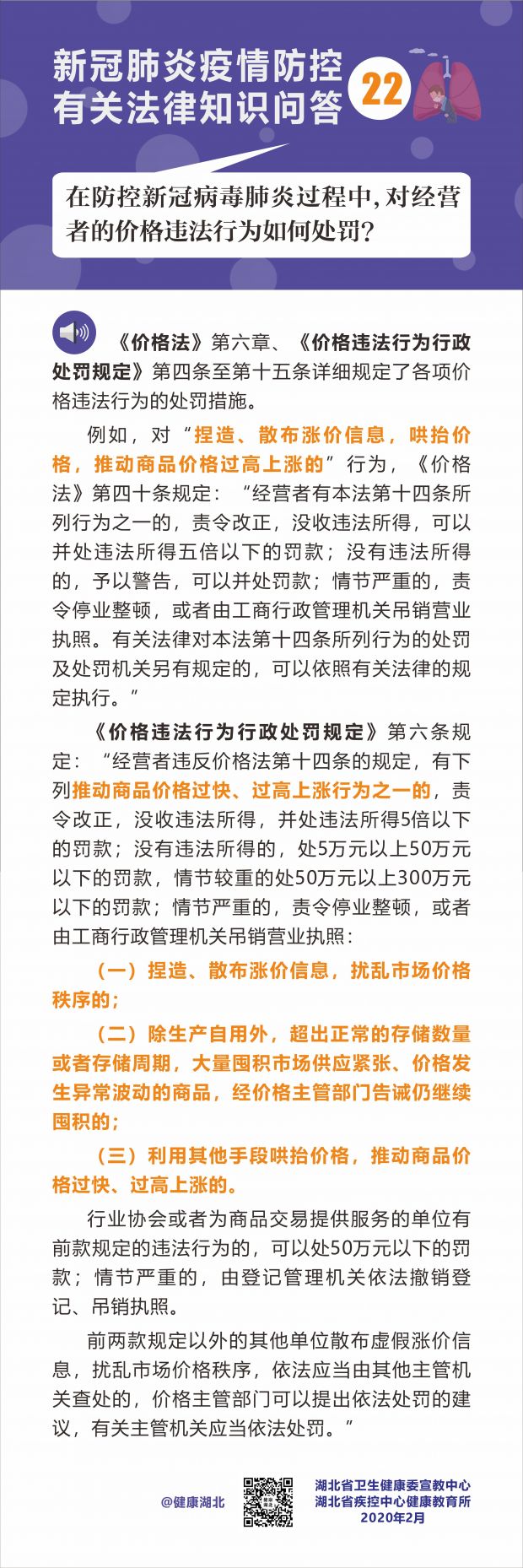 疫情防控有关法律知识问答-22