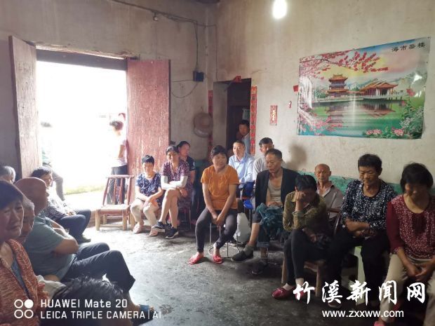 4户院会宣传茶园机采化管理