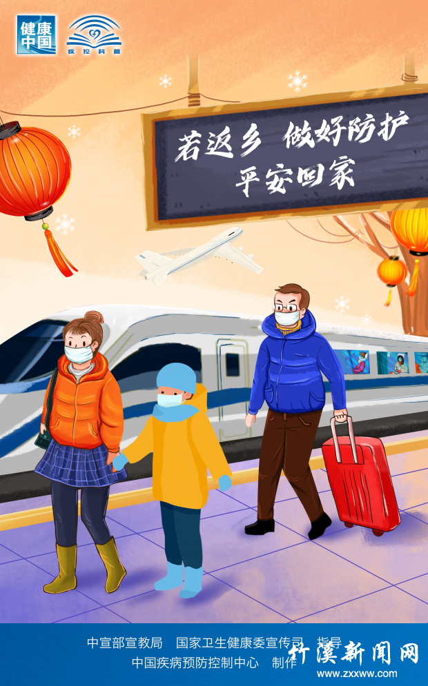 若返乡,  做好防护  平安回家.png