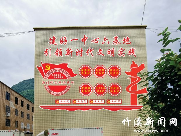 文明实践文化墙