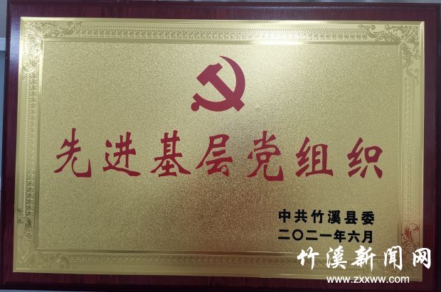 2021年县委颁发“先进基层党组织”_副本