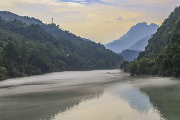 大河渔夫-2（拍摄于鄂坪大河湾）