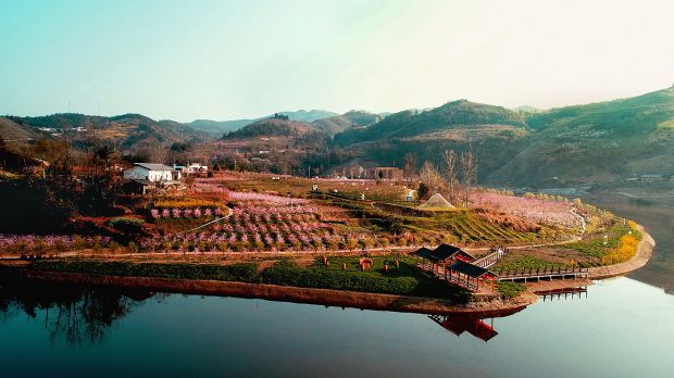 人间四月桃花岛