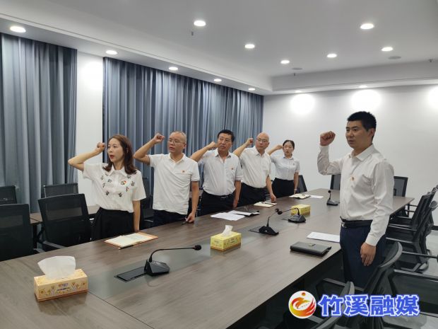 湖北昶禾集团机关党支部召开党员大会
