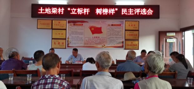 土地梁村“立标杆 树榜样”民主评选会_proc